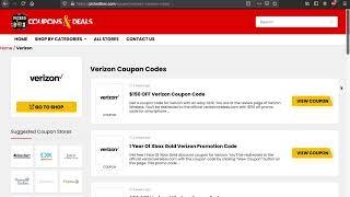 Verizon Coupon & Promo Codes | Valid Discount Coupons to Save Insantly