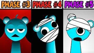 Phase 3 VS Phase 4 VS Phase 5 BUT Everyone is Alive - Incredibox Sprunki