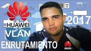 huawei eNSP - Routing Inter vlan | enrutamiento entre vlan