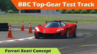 Ferrari Xezri Concept | LAP RECORD | BBC Top Gear Test Track | Assetto Corsa