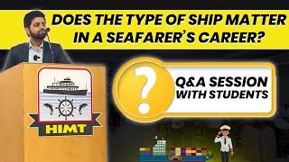 Does the type of ship matter in a seafarer's career?