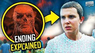 STRANGER THINGS Season 4 Ending Explained | Volume 2 Review, Breakdown And ST 5 Predictions