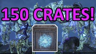 Opening 150 ESO Storm Atro Crown Crates! 