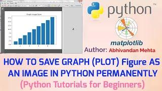 how to save graph as image in python, how to save graph in python, how to save plot in python as pdf