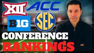 College Football CONFERENCE RANKINGS - Week 3