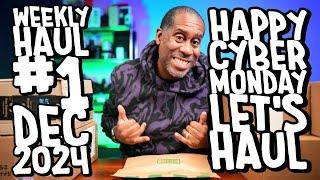 Weekly Haul Video #1 Dec 2024 Happy Cyber Monday Let's Haul