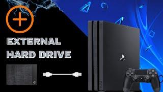 How to Add External Hard Drive to PS4