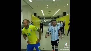 Messi meets Neymar