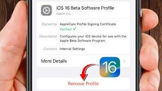 Remove iOS 16.1 Beta | How to Uninstall iOS 16.1 | How to Delete iOS 16.1 Beta