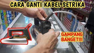 Ternyata gampang!!! Tutorial cara mengganti kabel setrika