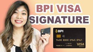 BPI Visa Signature Credit Card