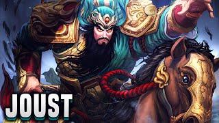 Gaun Fu! Stupid BM... (Guan Yu Build) - SMITE Guan Yu Joust Gameplay