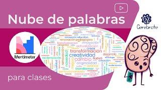 Así hago nubes de palabras para romper el hielo en clases con Metímeter