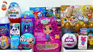 SURPRISE MIX! HAIRDORaBLeS, MiniBRANDS ZURU, Plushy Pets Zuru, 5 nights with Freddy, unboxing