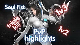 Lost Ark PvP - Soul Fist Highlights (1v3, 1v2, triple kill)