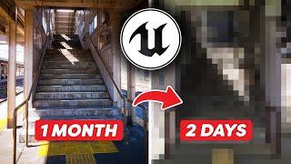 We Recreated This VIRAL Train Station in Unreal Engine 5