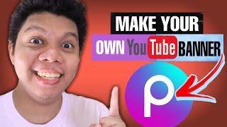 PAANO GUMAWA NG YOUTUBE BANNER GAMIT ANG PICSART THIS 2022 / DJMA YOUTUBE TIPS / YOUTUBE CHANNEL ART