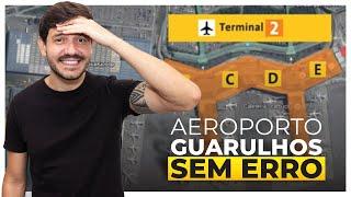 Aeroporto Internacional de Guarulhos Terminal 2 Check-in Gol Latam Azul GRU