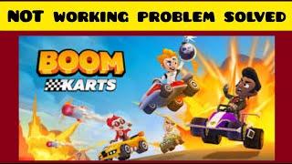 How To Solve Boom Karts App Not Working(Not Open) Problem|| Rsha26 Solutions