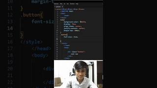 How To Create Button Html css #coder #html #webdesign #coding #codewithalex #computerprogrammer