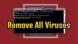 How To Remove Viruses Using Cmd | Delete All Virus From Your PC Without Antivirus (Easiest Way)