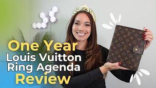 365 Days Later: My Honest Louis Vuitton A5 Ring Agenda Review