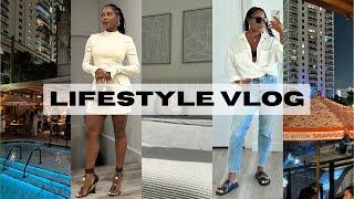 VLOG! New Home Decor, Party with Louis Vuitton & A Day Trip MONROE STEELE
