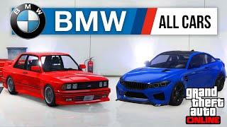 How Many BMW Cars Do We Have in GTA 5 Online