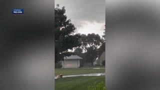 Iowa weather: Possible tornado near Newton, Iowa