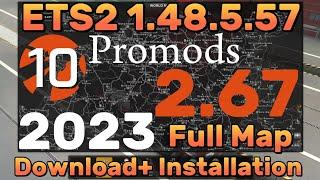 Ets2 1.48.5.57 Update Promods 2.67 Download+ Installation Step by Step #ets2 #simulator #promods