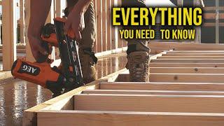 How to Build a Wall | Marking out & Framing a Timber Wall
