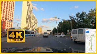 [4K] DRIVING FROM MOSCOW TO MOSCOW REGION | VIRTUAL TOUR | DRIVING TOUR | 20.07 | With sound