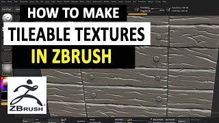 How to Make Seamless Tileable Textures in Zbrush