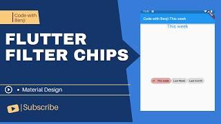 flutter tutorial, flutter filter chips, flutter windows, flutter 2022, flutter web,flutter animation