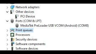 How to install mtk driver MediTek PreLoader USB VCOM
