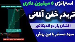 استراتژی خفن‌ترین تریدر آلمان | افشای راز کسب سود از دو اندیکاتور