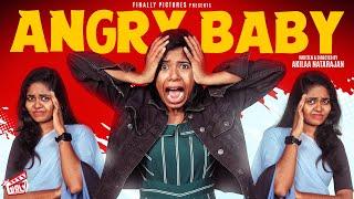 Angry Baby ‍️ | Ft. Deepika, Meenakshi | Akilaa Natarajan | Comedy | 4K | Girly