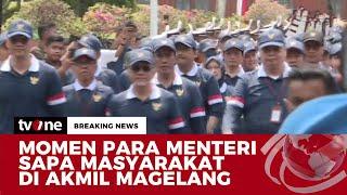 Wajah-wajah Kabinet Merah Putih Keluar Dari Gerbang Akmil Magelang | Breaking News tvOne