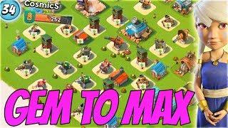 Boom Beach Diamond to Max Account! One Year Later!