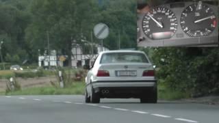 BMW E36 325i Coupe Beschleunigung Acceleration 0-100 (2020)