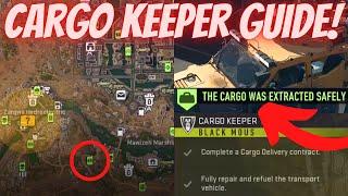 How To Complete CARGO DELIVERY Contract & Fully Repair/Refuel the Transport Vehicle! (MW2 DMZ Guide)