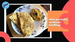 ALOO PARATHA WITHOUT STUFFING | EASY ALOO PARATHA RECIPE | 3Gens Kitchen