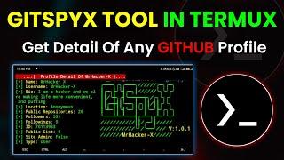 Effortless GitHub User Analysis With Termux | By Technolex