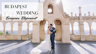 Wedding in Budapest Hungary :: Elopement video