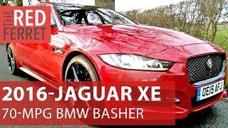 2016 Jaguar XE - affordable, 70 MPG, aluminium BMW basher [Review]