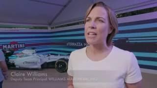 Interview with Claire Williams about Felipe Massa's retirement | AutoMotoTV