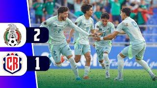 MEXICO VENCE 2 - 1 A COSTA RICA POR EL PREMUNDIAL SUB20 CONCACAF | REY DEPORTIVO