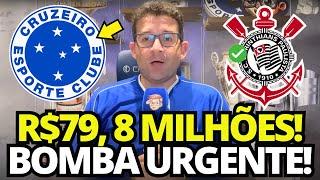 BOMBA! POR R$79,8 MILHÕES, CRUZEIRO TIRA ATACANTE DO CORINTHIANS! | NOTÍCIAS DO CRUZEIRO