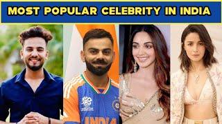 Most Popular Celebrity Instagram in India - Elvish Yadav Vs Alia Bhatt Vs Virat Kohli Vs KiaraAdvani