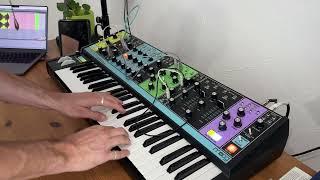 Moog Matriarch Challenge [Day 23] Noise only - Make the synth sweat